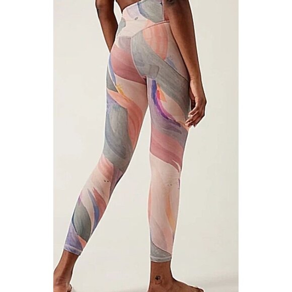 Athleta Women's Elation 7/8 Tight Vibrance Orchid Pink High Waist Legging, Sz XS - Picture 2 of 10